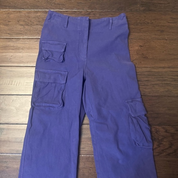 2/40 Wilfred Free Picture Cargo Pants in Purple - Women’s 6 - Picture 4 of 14